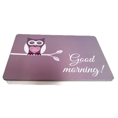 Dienblad met kussen UIL good morning